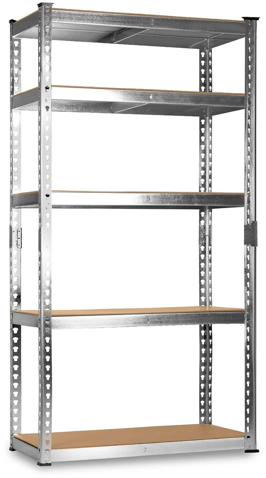 Metalinė sandėliavimo lentyna Humberg HR-853 183 x 90 x 40 cm sidabrinės spalvos