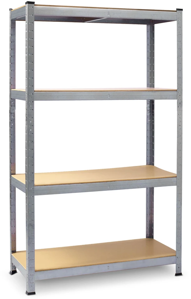 Metalinė sandėliavimo lentynų rinkinys, 2 vnt., 150 x 75 x 30 cm, Plonos PL-700