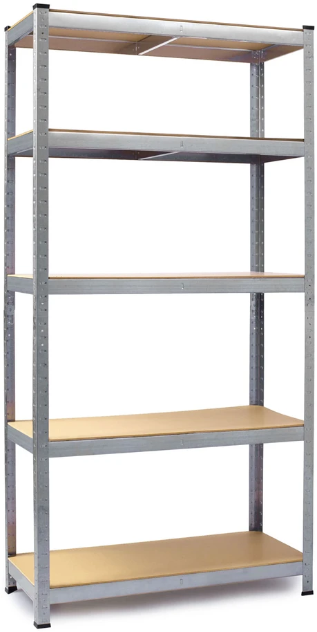 Metalinė sandėliavimo lentynų rinkinys, 2 vnt., 180 x 90 x 40 cm, Humberg HR-812