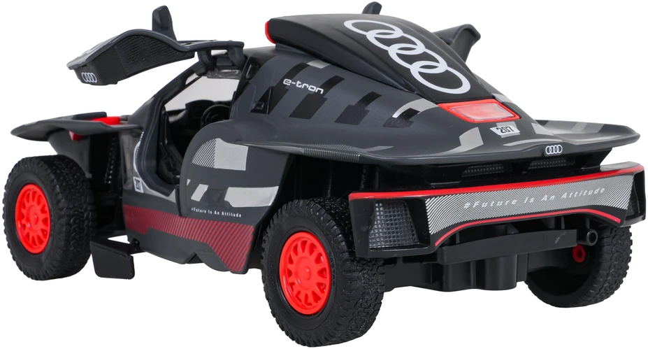 Metalinis automobilis 1:24 Audi RS Q e-tron pilkas Rastar