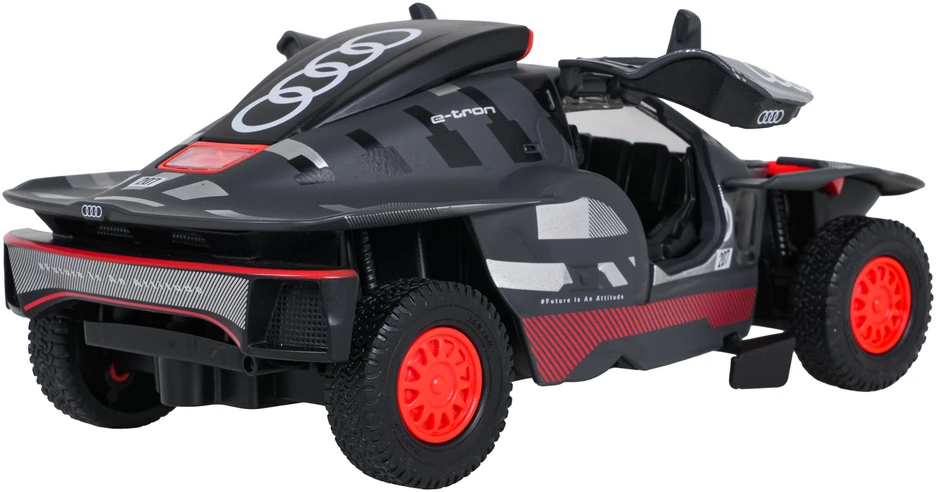 Metalinis automobilis 1:24 Audi RS Q e-tron pilkas Rastar