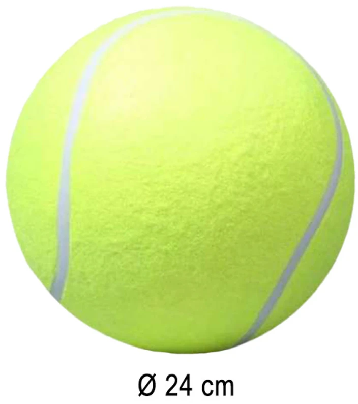 Generic Milžiniškas teniso kamuoliukas XXL 24cm žaislas šunims