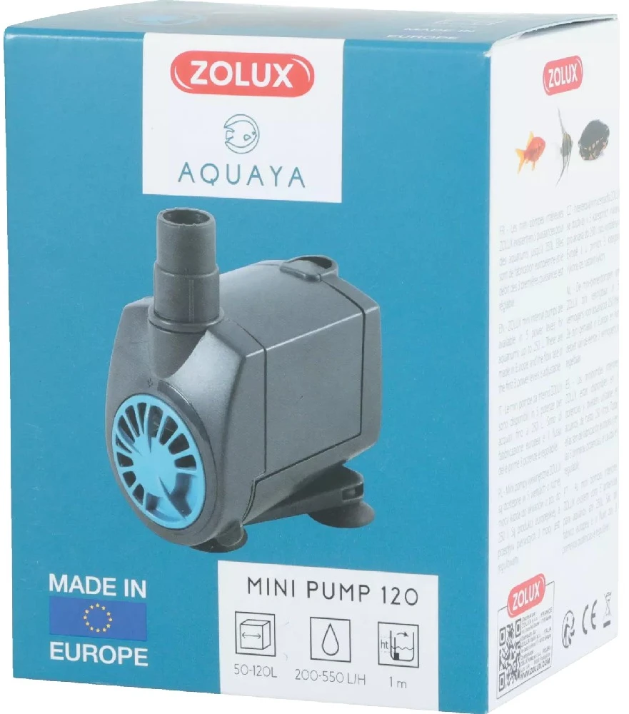 Mini akvariumo pompa Zolux Aquaya 120, 220–240 V, 50 Hz