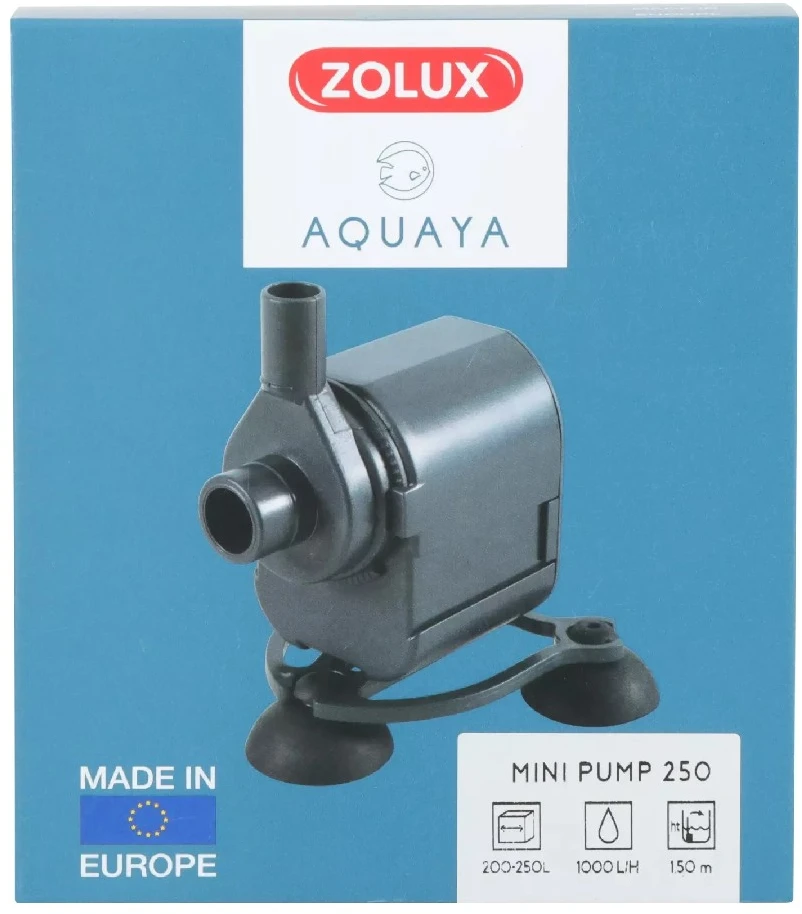 Mini akvariumo pompa „Zolux Aquaya 250“, 220–240 V, 50 Hz