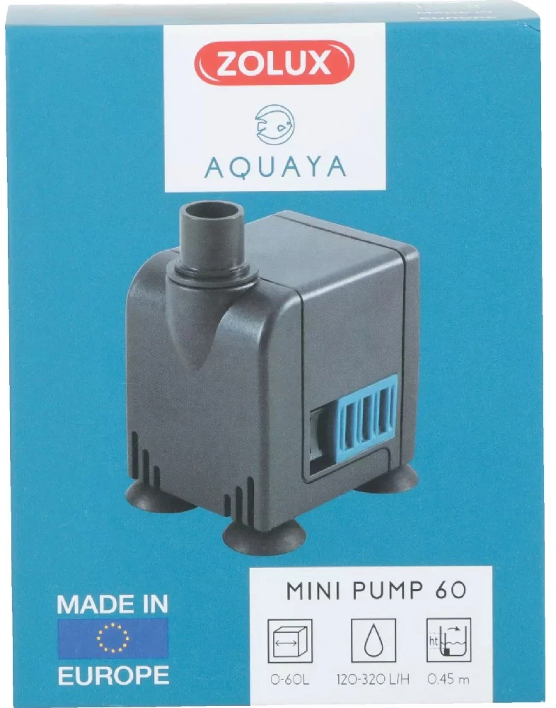 Mini akvariumo pompa Zolux Aquaya 60, 220–240 V, 50 Hz