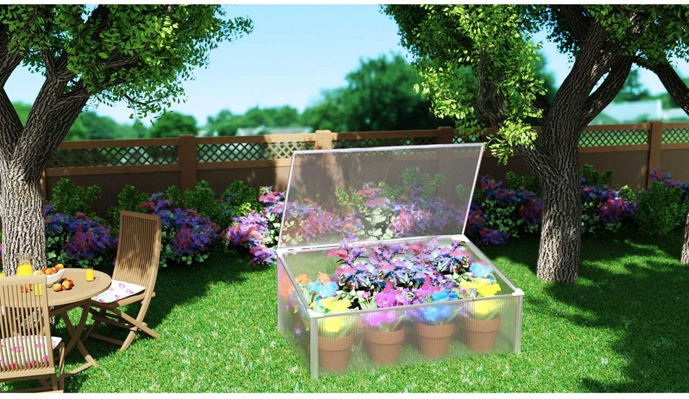 Mini sodo šiltnamis 99 x 60 x 42 cm Plonos 4924