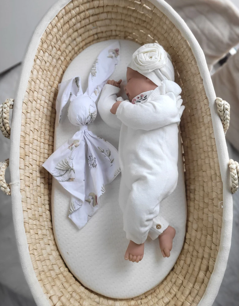 My Sweet Baby Minkštas medvilninis kūdikio pledas zuikutis