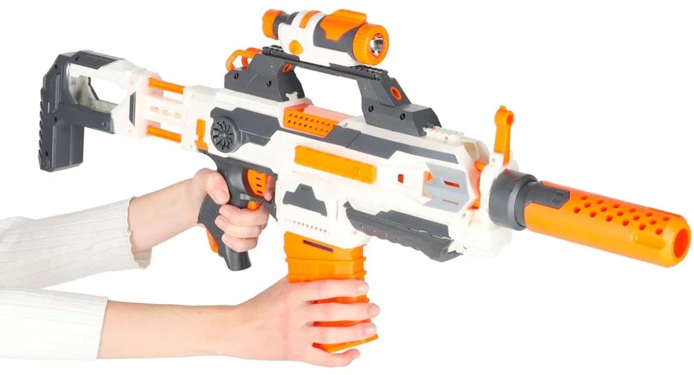 BLASTER MODULINIS KARBINAS 4in1 30 strėlių