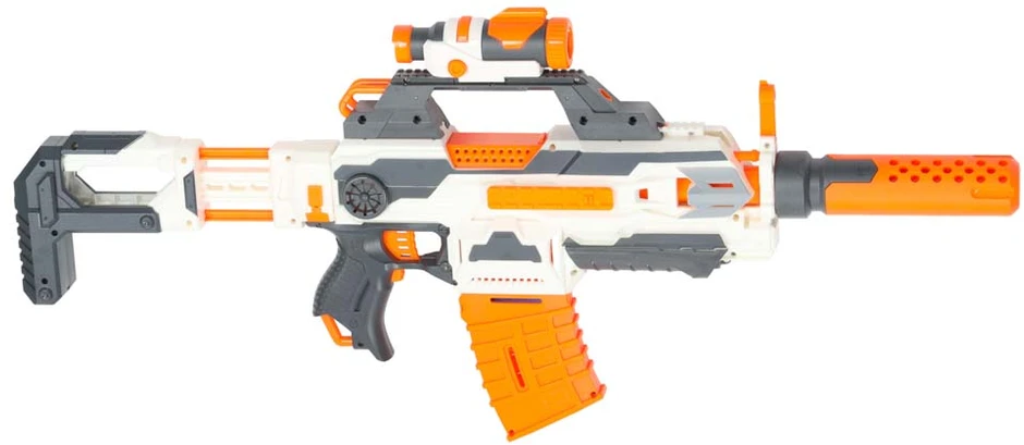 BLASTER MODULINIS KARBINAS 4in1 30 strėlių