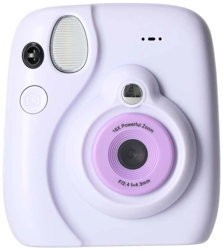 KIK Momentinis fotoaparatas violetinis