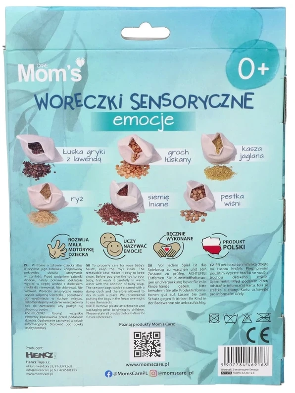 Mom's Care Mamos priežiūros sensoriniai maišeliai „Emocijos“ ZA4488
