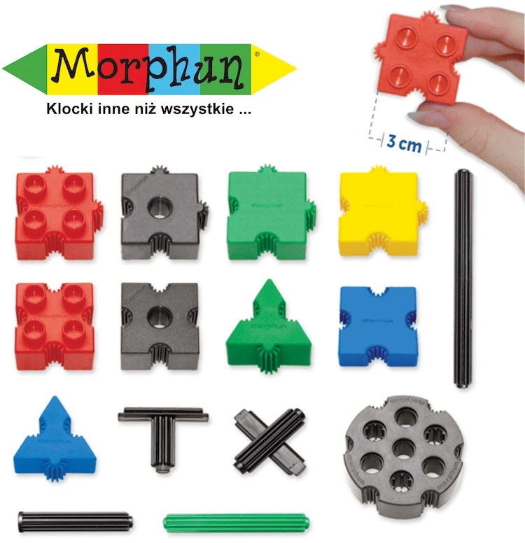 Konstruktorius Morphun 10 Transporto priemonių 251 el.