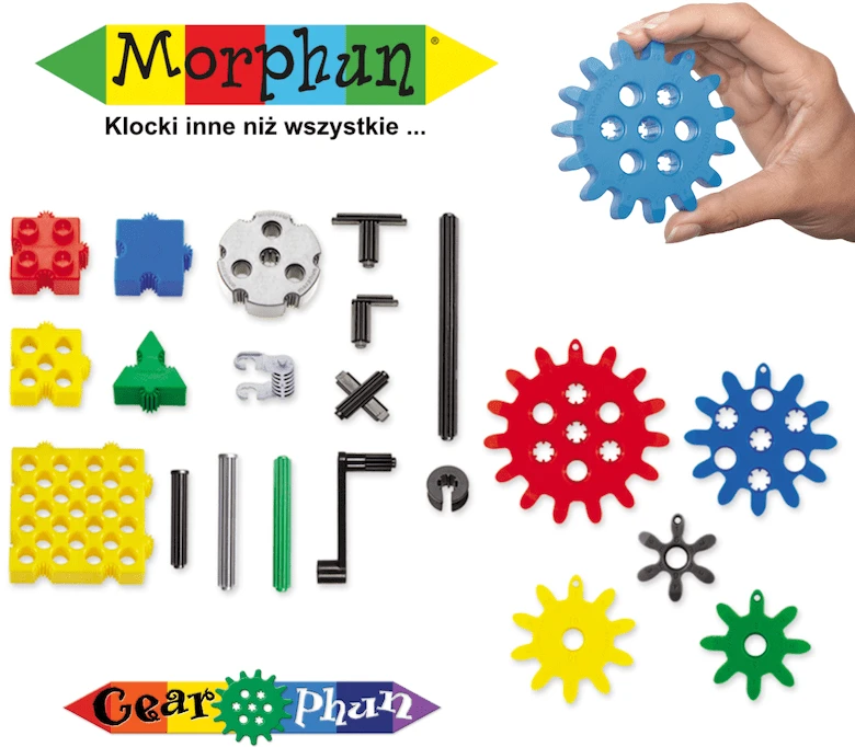 Konstruktorius Morphun Gearphun jaunasis inžinierius 320 el.