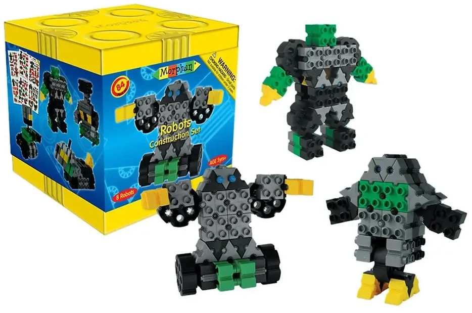 Konstruktorius Morphun 7 Robots 80 el.