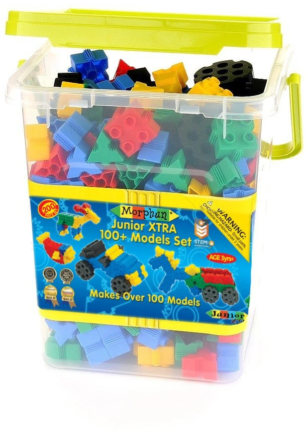 Konstruktorius Morphun Junior Xtra 100 Models 200 el.