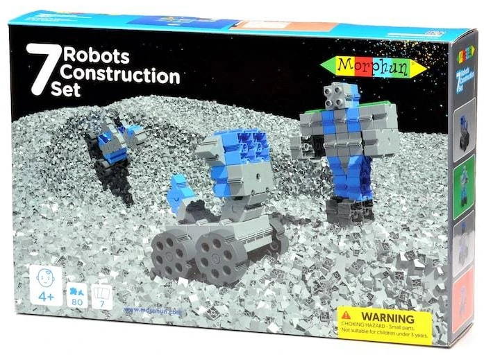 Konstruktorius Morphun 7 Robots 80 el.
