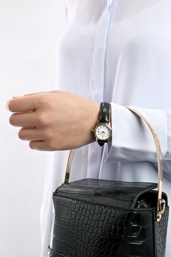 Moteriškas laikrodis CASIO LTP-V002GL 7B2 (zd584a) + DĖŽĖ