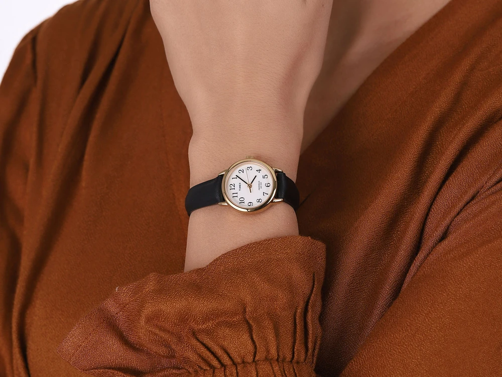 TIMEX EASY READER Klasikinis MOTERIŠKAS LAIKRODIS T20433 + DĖŽĖ