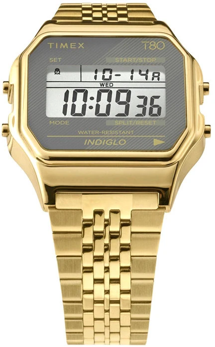 Moteriškas laikrodis Timex T80 TW2U93500 auksinis