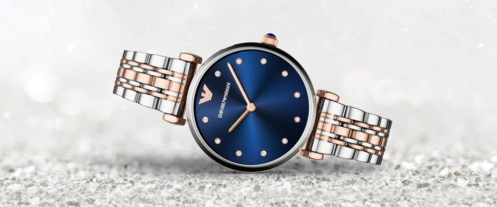 Moteriškas laikrodis EMPORIO ARMANI AR11092 - Gianni T-bar + BOX