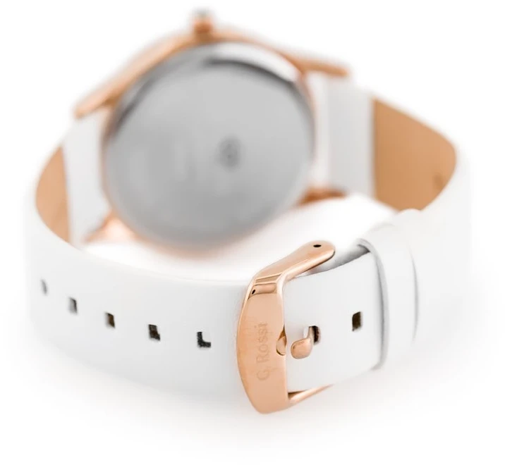 Laikrodis WOMEN'S WATCH G. ROSSI - 10513A-3C3 (zg715b) + BOX