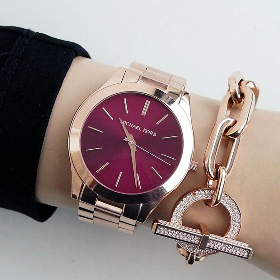 MOTERIŠKAS LAIKRODIS Michael Kors Slim Runway MK3436 (zm563a)