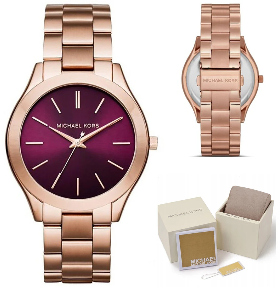 MOTERIŠKAS LAIKRODIS Michael Kors Slim Runway MK3436 (zm563a)