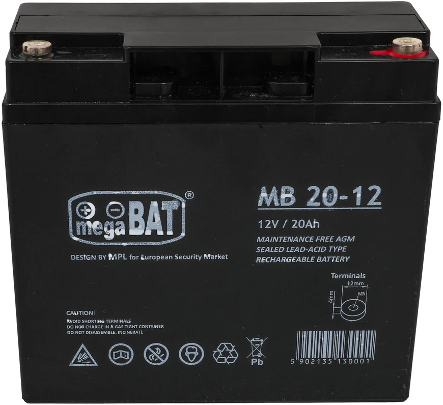 Mpl Power Elektro Vaikų transporto dalis akumuliartorius 12V/20AH