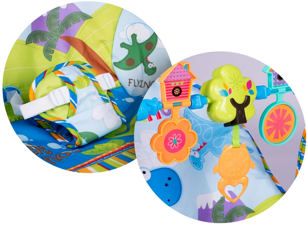 Daugiafunkcis „Ricokids“ batutas su vibracija ir muzika