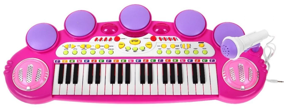 Ramiz Klaviatūra USB MP3 būgnai 3 oktavos