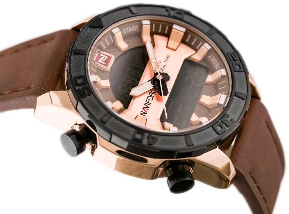 VYRIŠKAS LAIKRODIS NAVIFORCE - NF9114 (zn046e) - ruda/rosegold