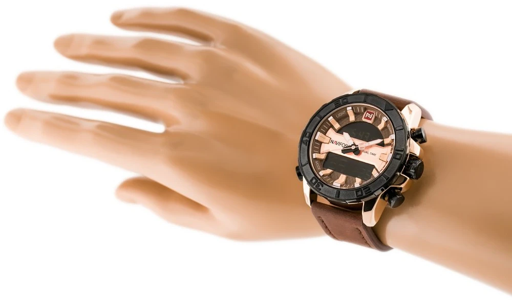 VYRIŠKAS LAIKRODIS NAVIFORCE - NF9114 (zn046e) - ruda/rosegold