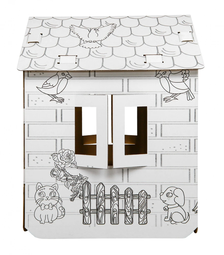 Neo Pilot House XXL with horses 3D knyga spalvinimui vaikams