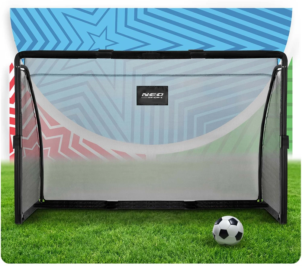 Neo-Sport Didelė futbolo vartų konstrukcija 180 x 120 x 60 cm NS-487