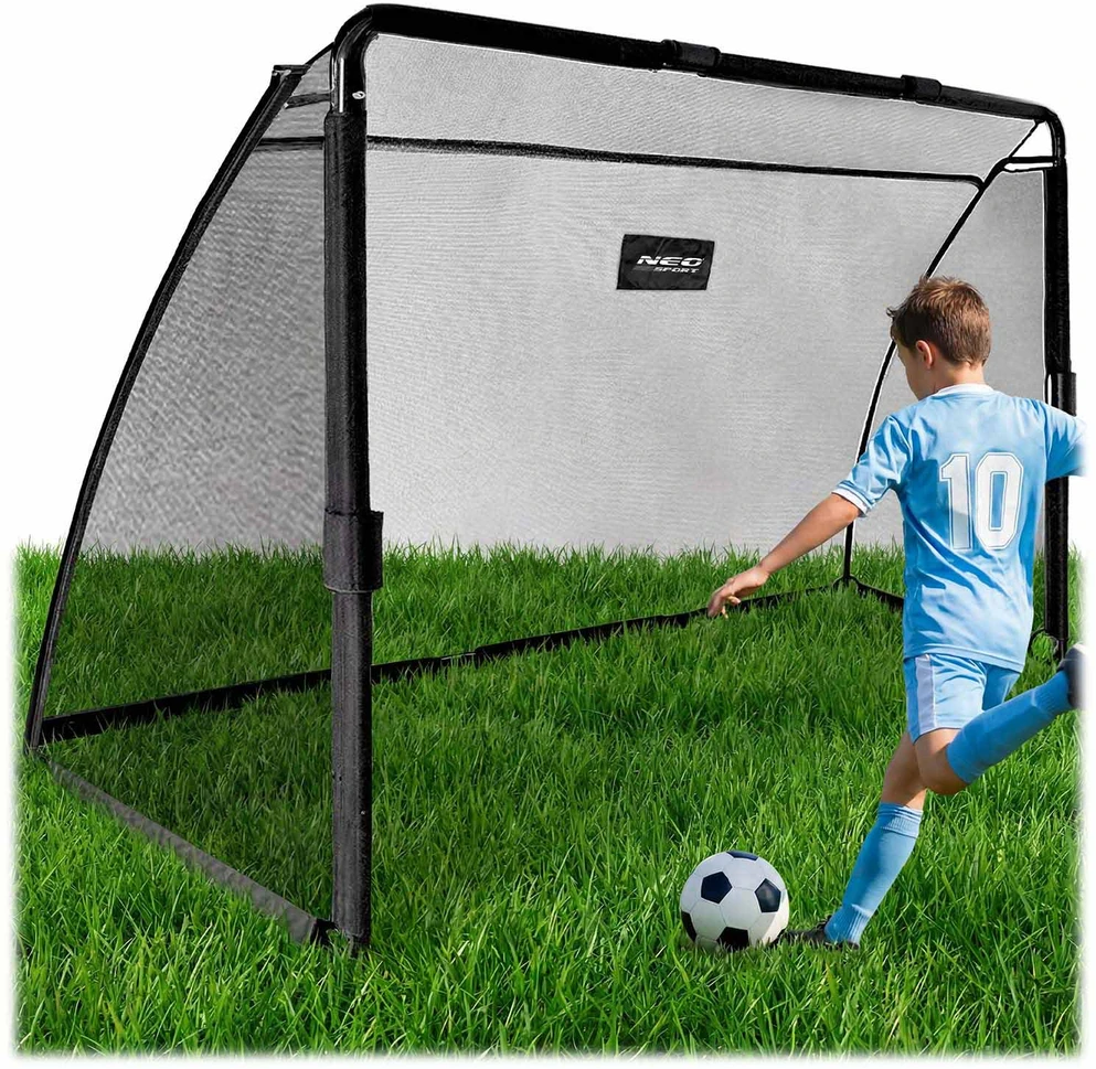Neo-Sport Didelė futbolo vartų konstrukcija 180 x 120 x 60 cm NS-487
