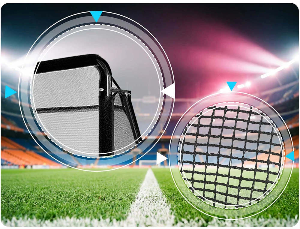 Neo-Sport Didelė futbolo vartų konstrukcija 180 x 120 x 60 cm NS-487
