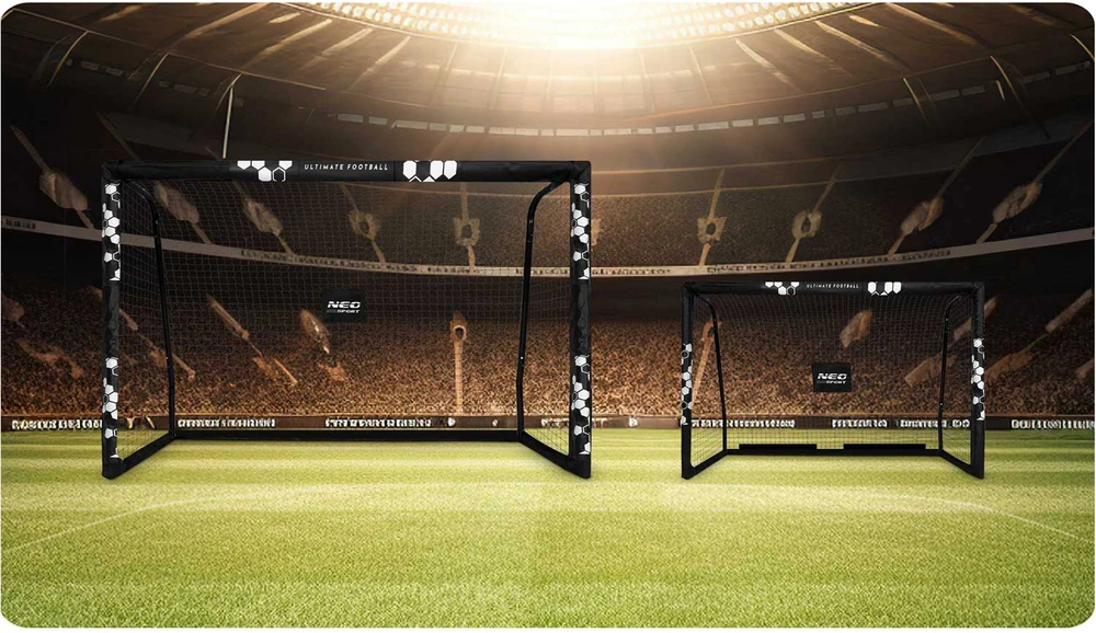 Neo-Sport Futbolo vartai 300 x 200 x 120 cm NS-472 Hexagon