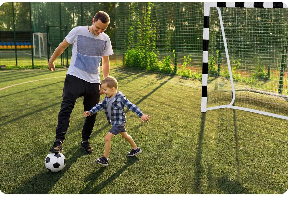 Neo-Sport Futbolo vartai 300 x 200 x 90 cm NS-465 juodai balti