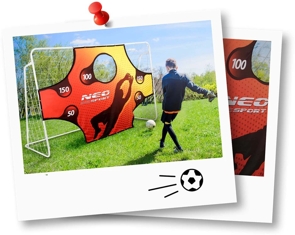 Neo-Sport Futbolo vartai 300 x 200 x 90 cm NS-496