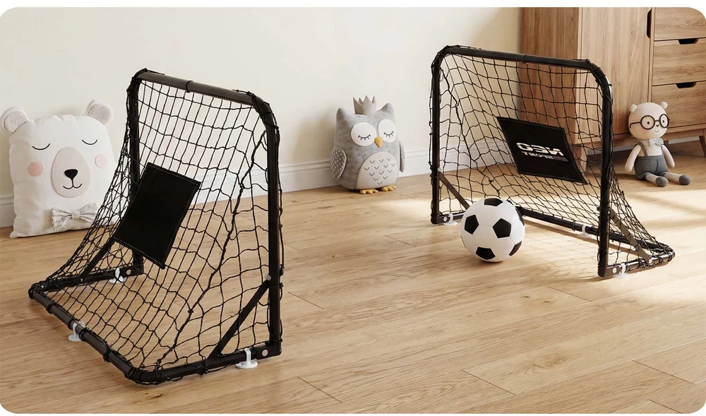 Neo-Sport Futbolo vartų rinkinys, 2 vnt., 60 x 45 x 25 cm, NS-486