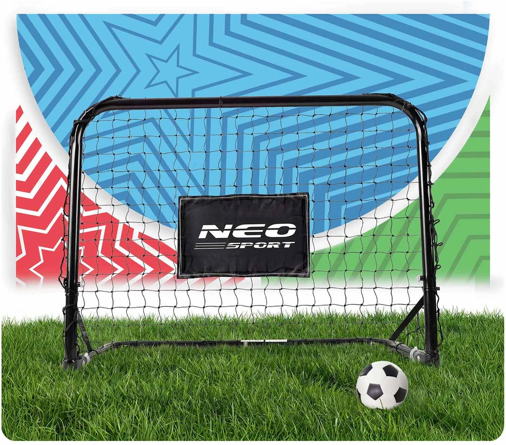 Neo-Sport Futbolo vartų rinkinys, 2 vnt., 60 x 45 x 25 cm, NS-486