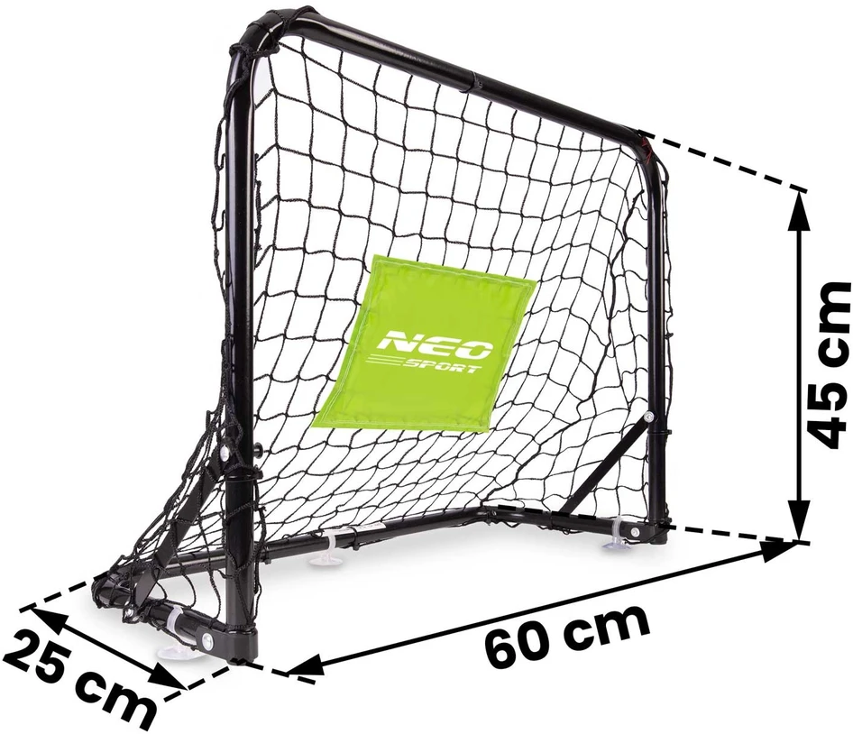 Neo-Sport SPORT Futbolo vartai – 2 rinkinys – 60 x 45 x 25 cm NS-461