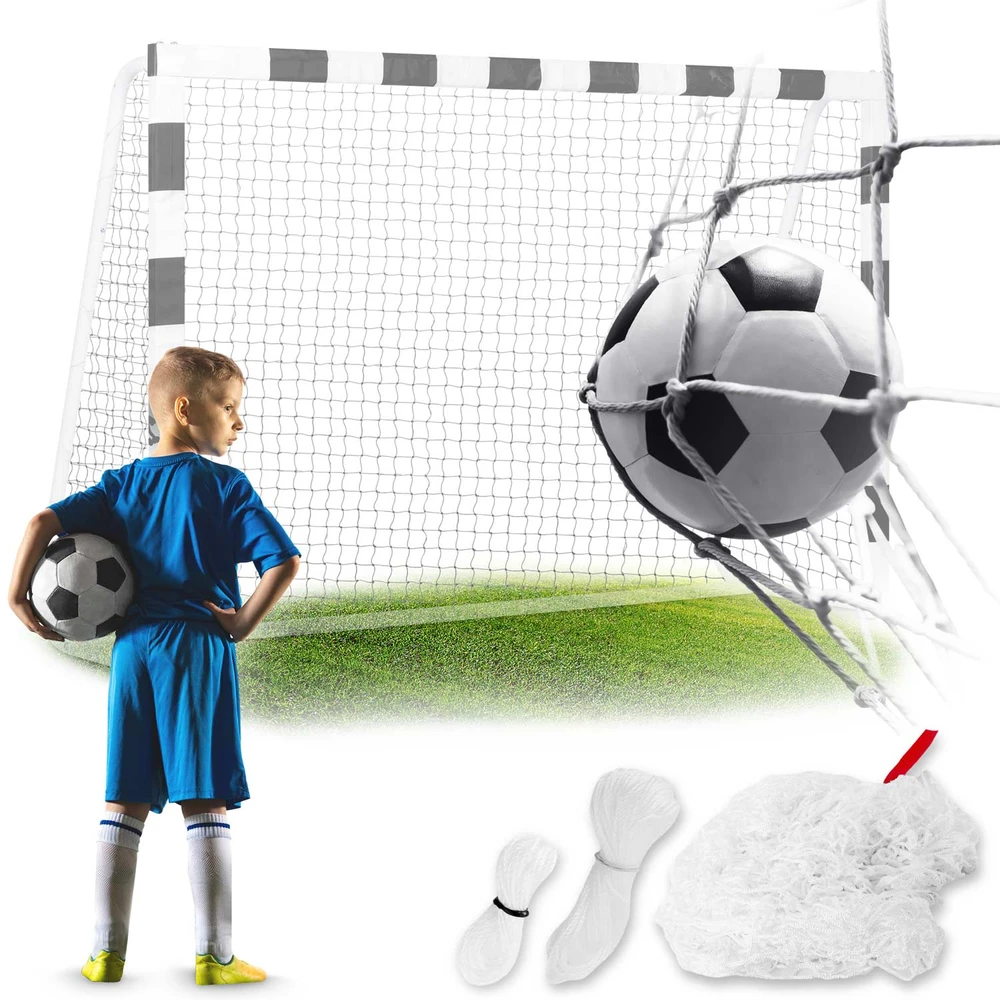 Neo-Sport futbolo vartų tinklas 215 x 150 x 90 cm