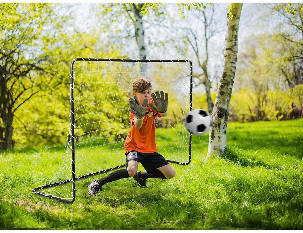 Futbolo vartai Neo-Sport 183 x 122 x 61 cm NS-492 juodi