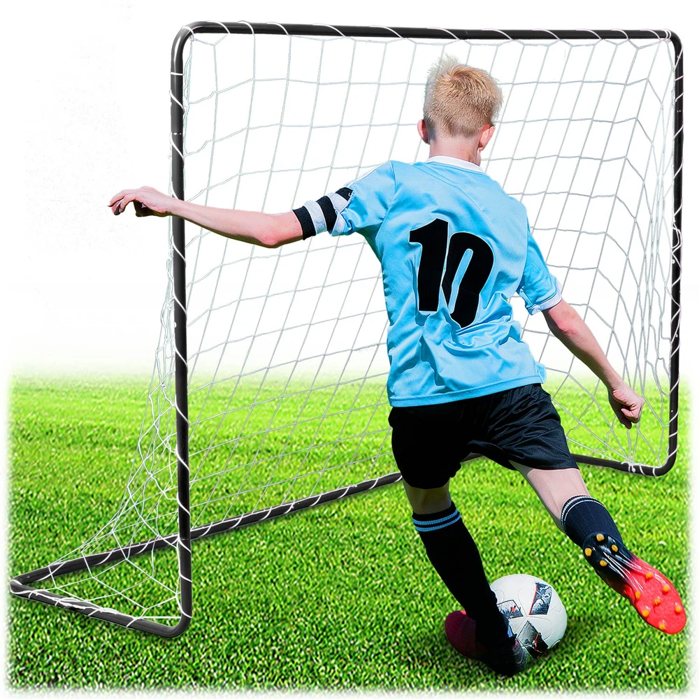 Futbolo vartai Neo-Sport 183 x 122 x 61 cm NS-492 juodi