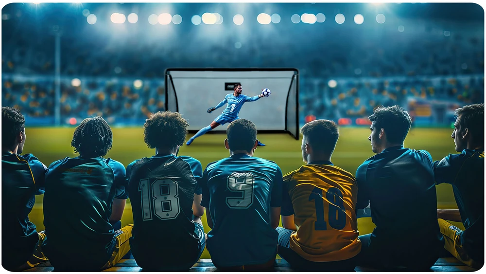 Futbolo vartai Neo-Sport, 300x200x90 cm