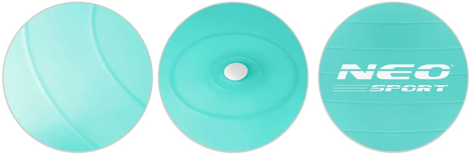 Neo-Sport Mankštos kamuolys 65 cm NS-951 turkio spalvos