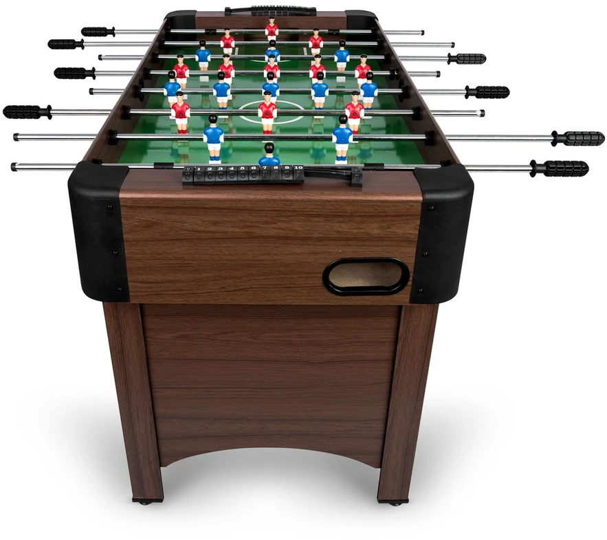 Neo-Sport stalo futbolo stalas 118 x 61 x 79 cm NS-804, tamsiai rudas
