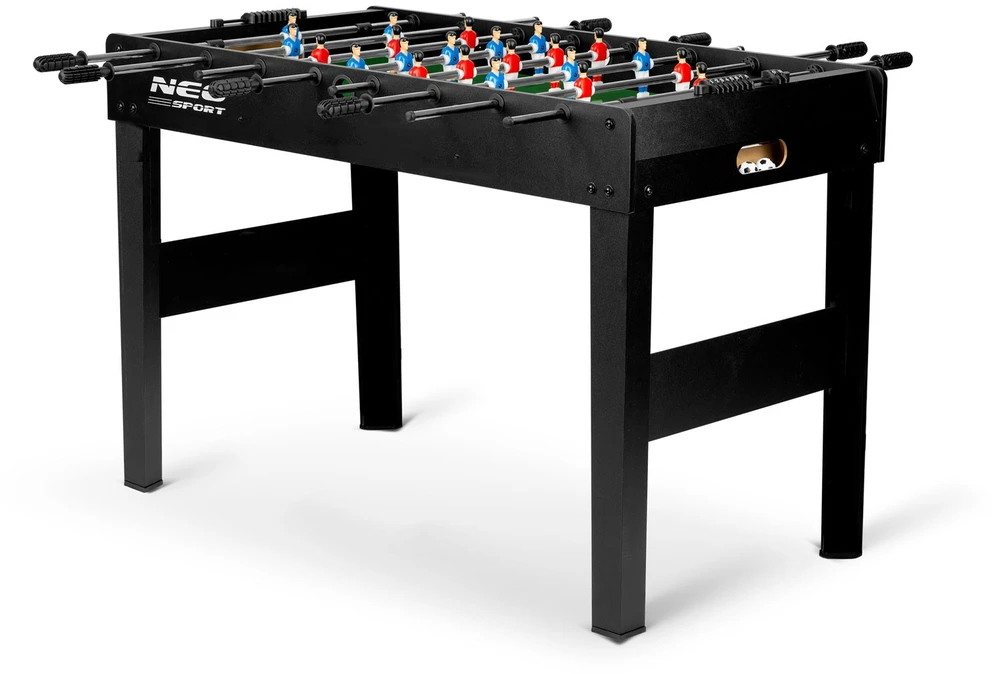 Neo-Sport Neosport juodas futboliuko stalas 118x61x79 cm NS-805
