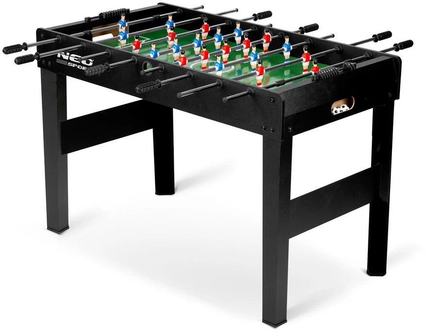 Neo-Sport Neosport juodas futboliuko stalas 118x61x79 cm NS-805